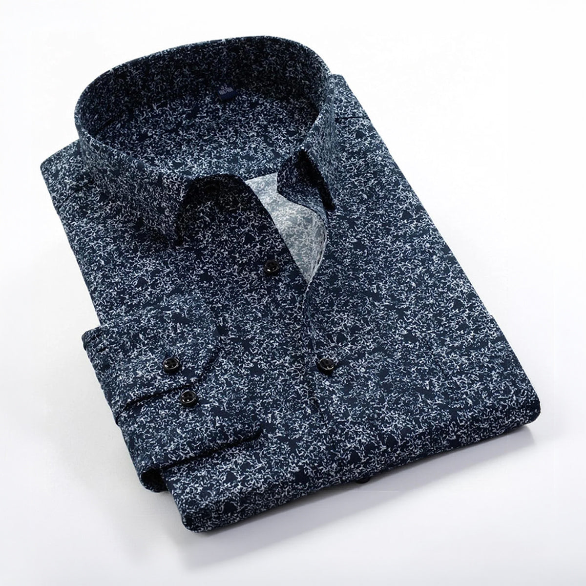 Men's Casual Printed Full Sleeve Shirt - Multicolor | FSS-9