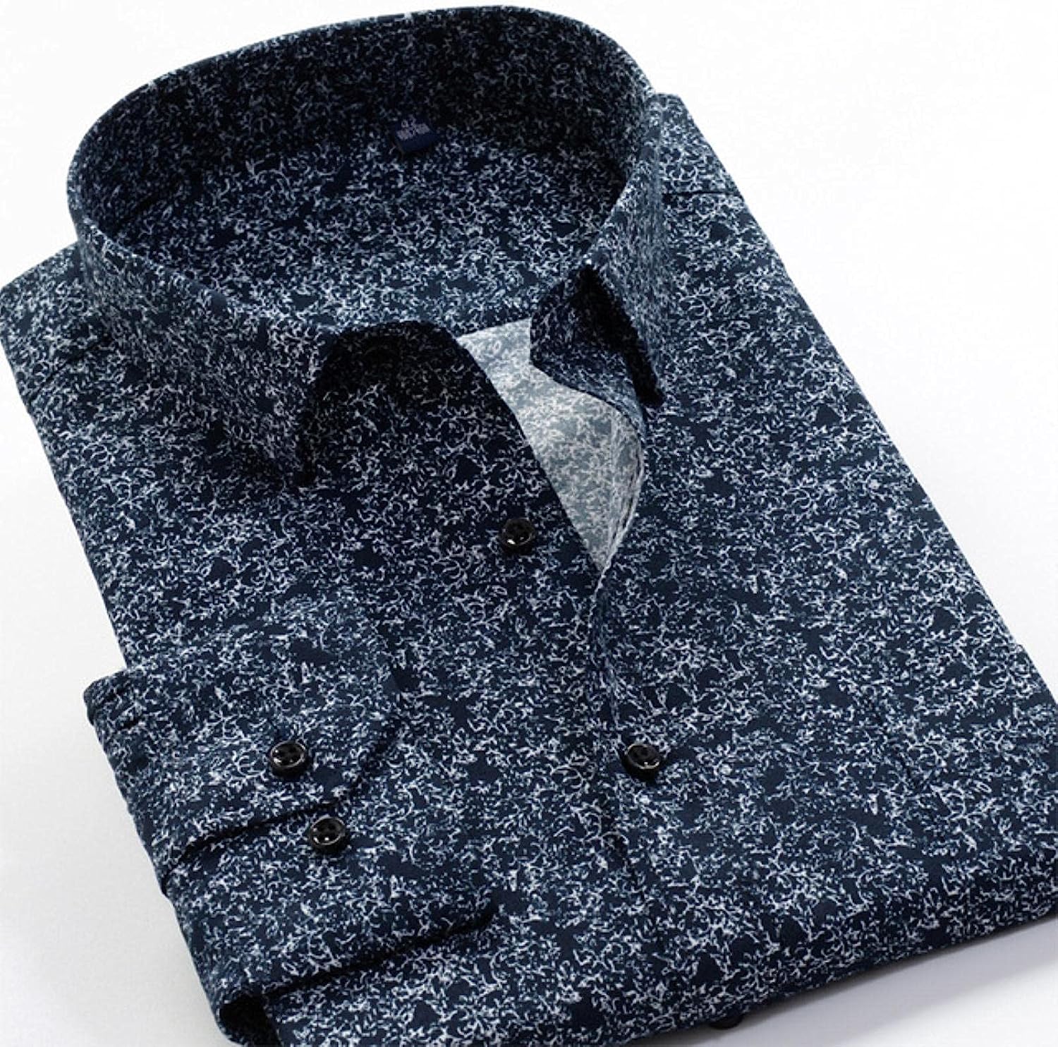 Men's Casual Printed Full Sleeve Shirt - Multicolor | FSS-9