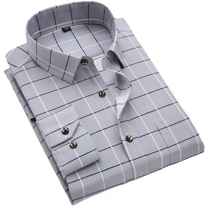 Men's Casual Printed Full Sleeve Shirt - Multicolor | FSS-63