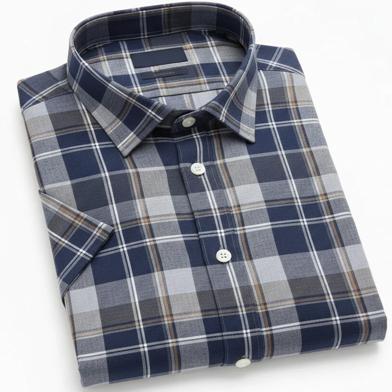 Men's Casual Printed Half Sleeve Shirt - Multicolor | HSS-14