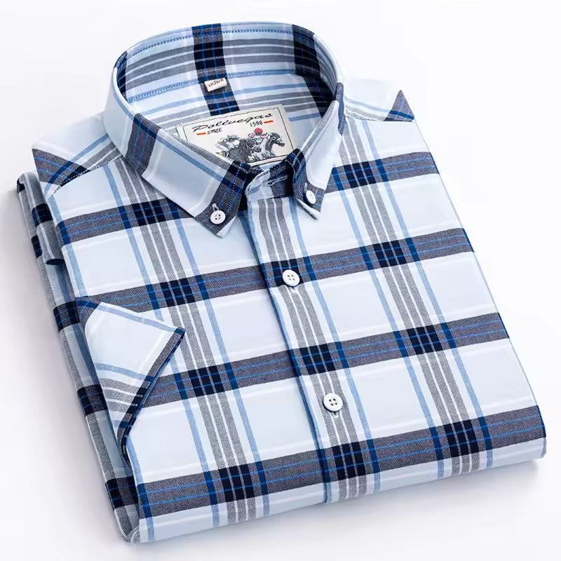 Men's Casual Printed Half Sleeve Shirt - Multicolor | HSS-42