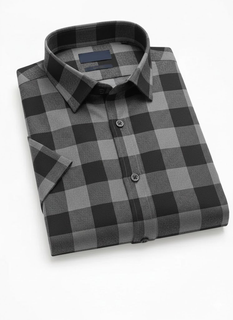 Men's Casual Printed Half Sleeve Shirt - Multicolor | HSS-11