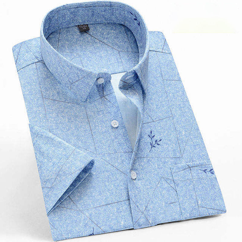 Men's Casual Printed Half Sleeve Shirt - Multicolor | HSS-50