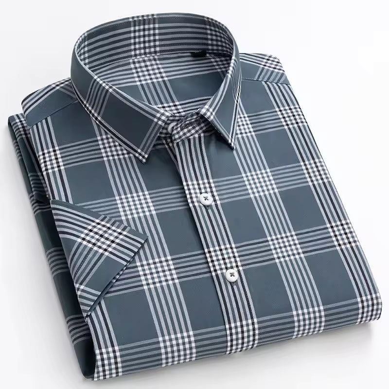 Men's Casual Printed Half Sleeve Shirt - Multicolor | HSS-27