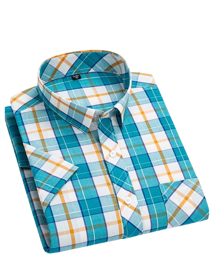 Men's Casual Printed Half Sleeve Shirt - Multicolor | HSS-5