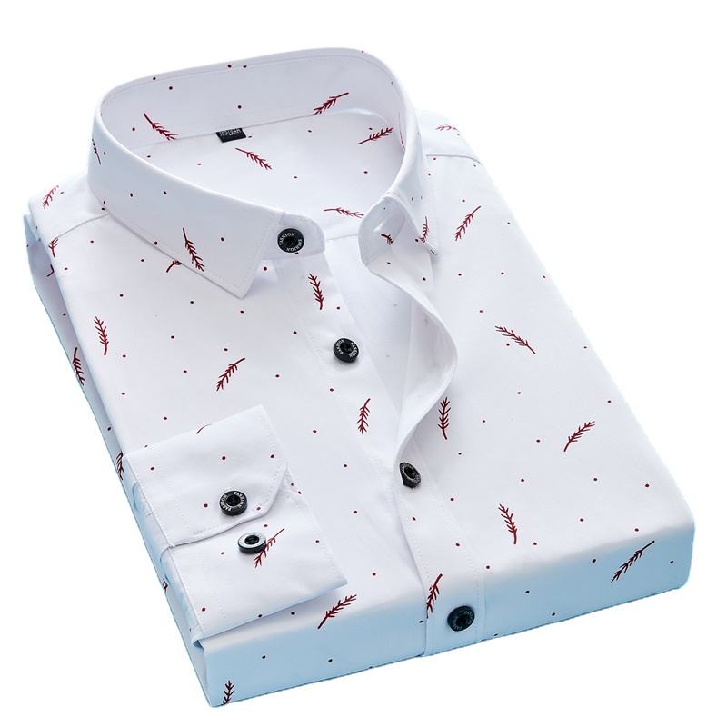 Men's Casual Printed Full Sleeve Shirt - Multicolor | FSS-35