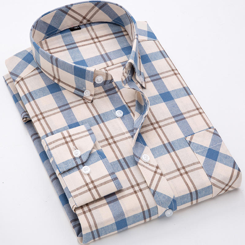 Men's Casual Printed Full Sleeve Shirt - Multicolor | FSS-30