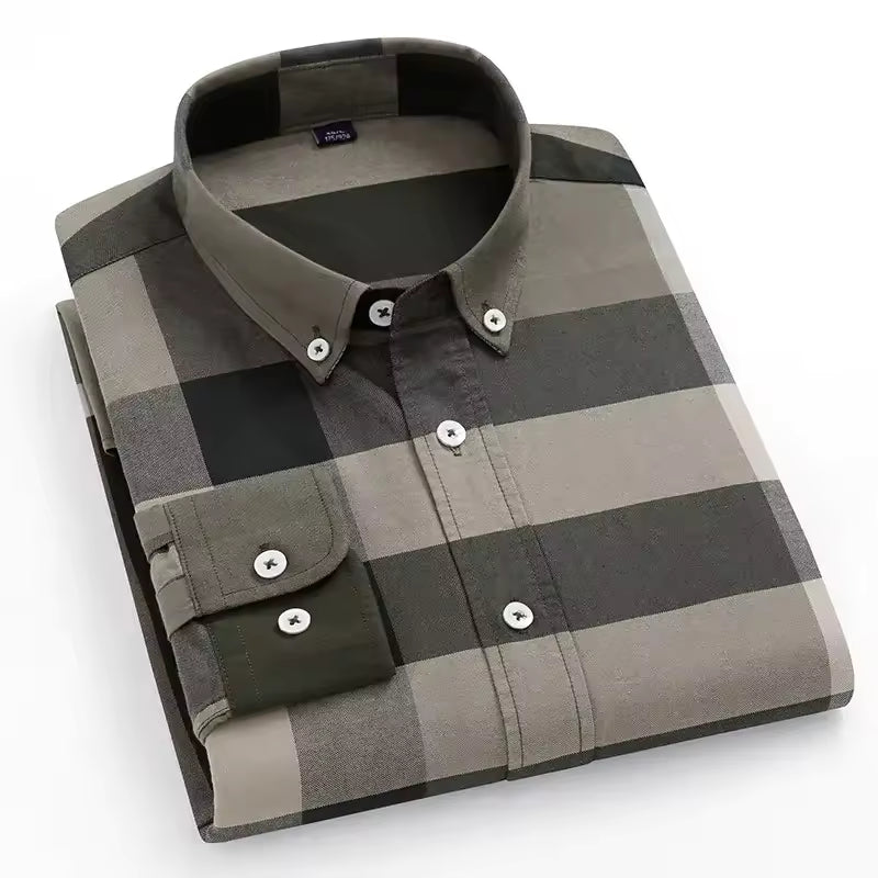 Men's Casual Printed Full Sleeve Shirt - Multicolor | FSS-50