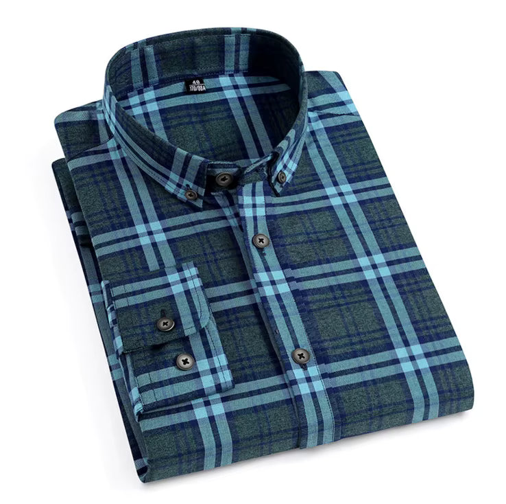 Men's Casual Printed Full Sleeve Shirt - Multicolor | FSS-26