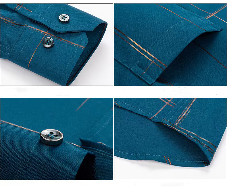 Men's Casual Printed Full Sleeve Shirt - Multicolor | FSS-24