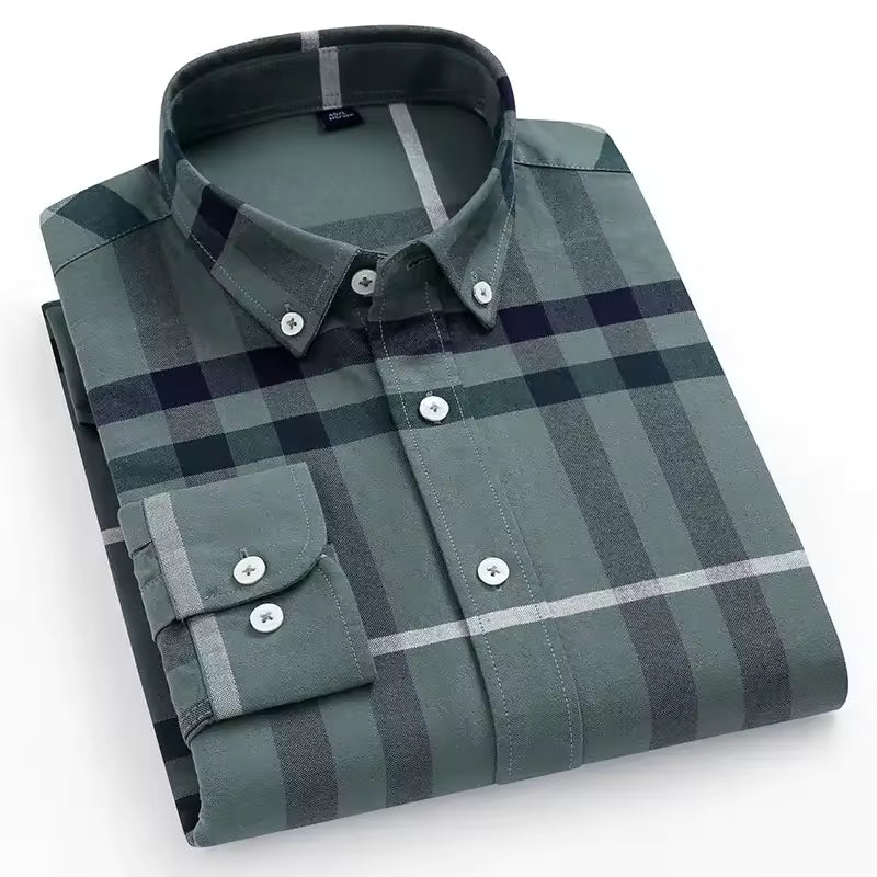 Men's Casual Printed Full Sleeve Shirt - Multicolor | FSS-49