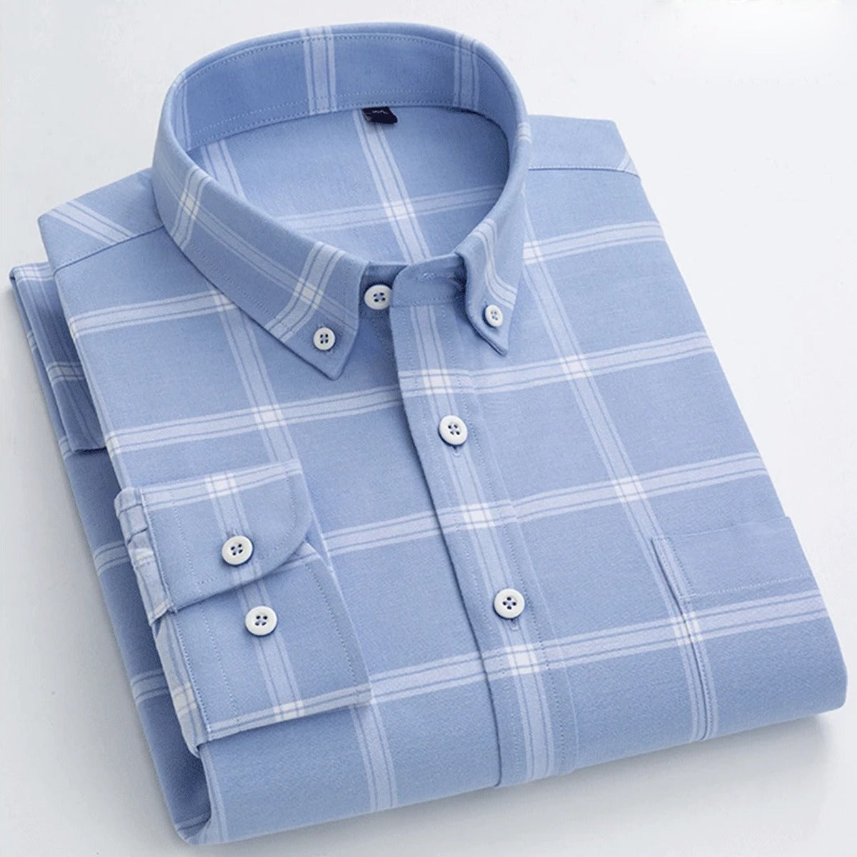 Summer Full Sleeve Plaid Casual Pure Cotton Shirts