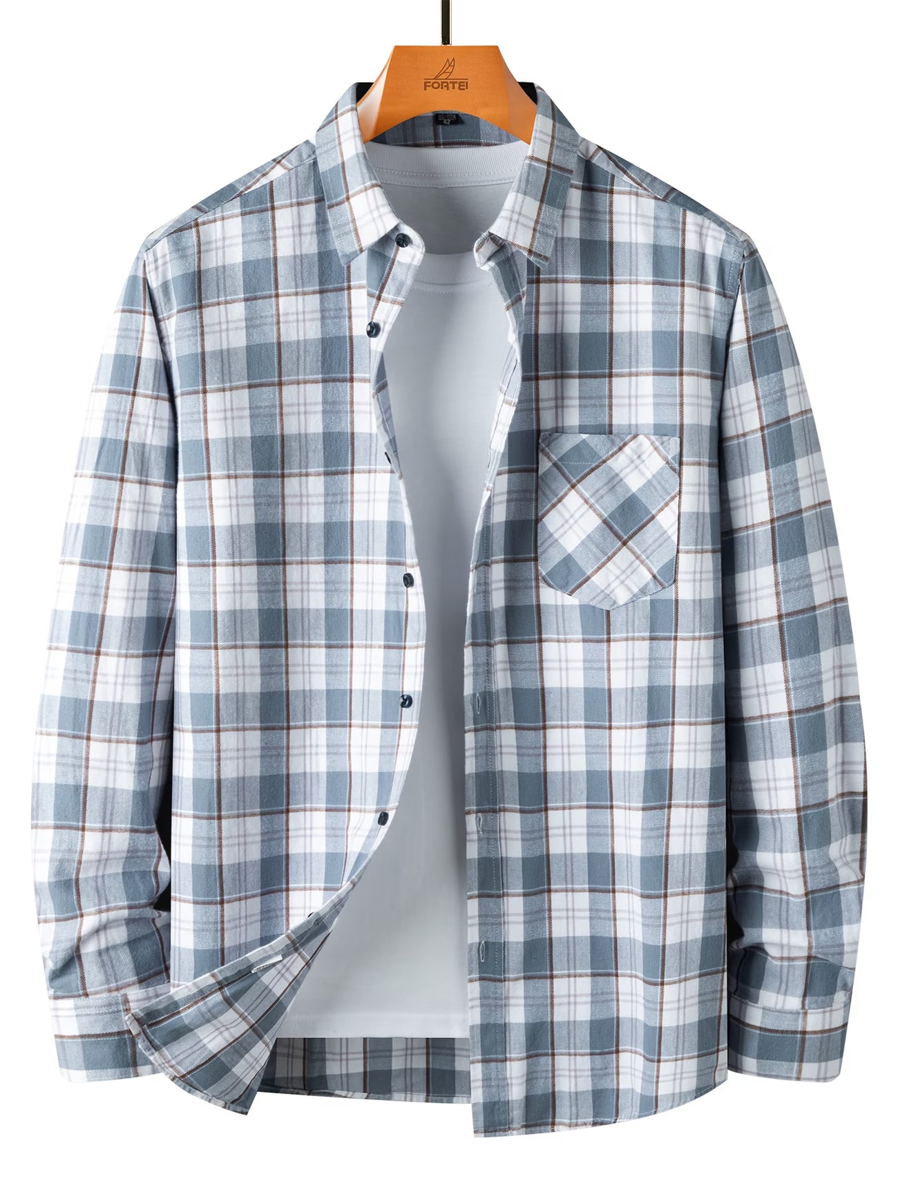 Men's Casual Full Sleeve Shirt - Multicolor | HFS-11