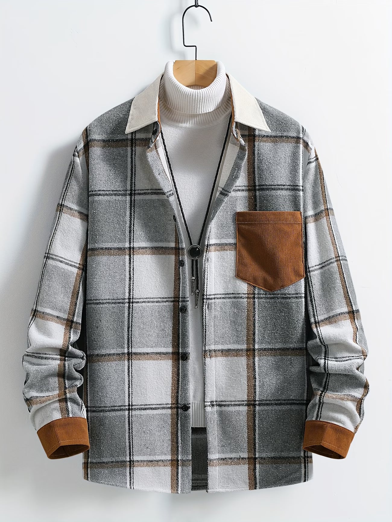 Men's Casual Full Sleeve Shirt - Multicolor | HFS-4