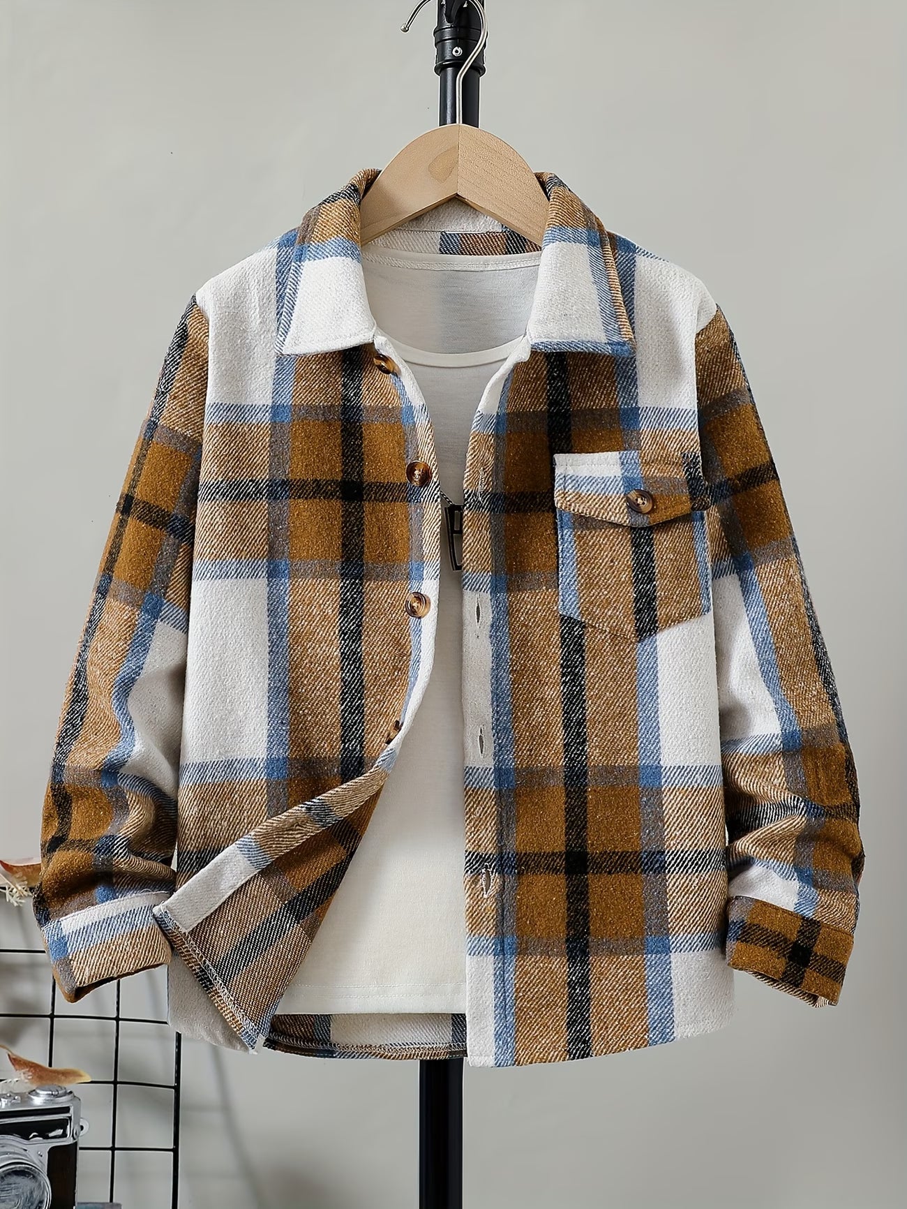 Men's Casual Full Sleeve Shirt - Multicolor | HFS-20