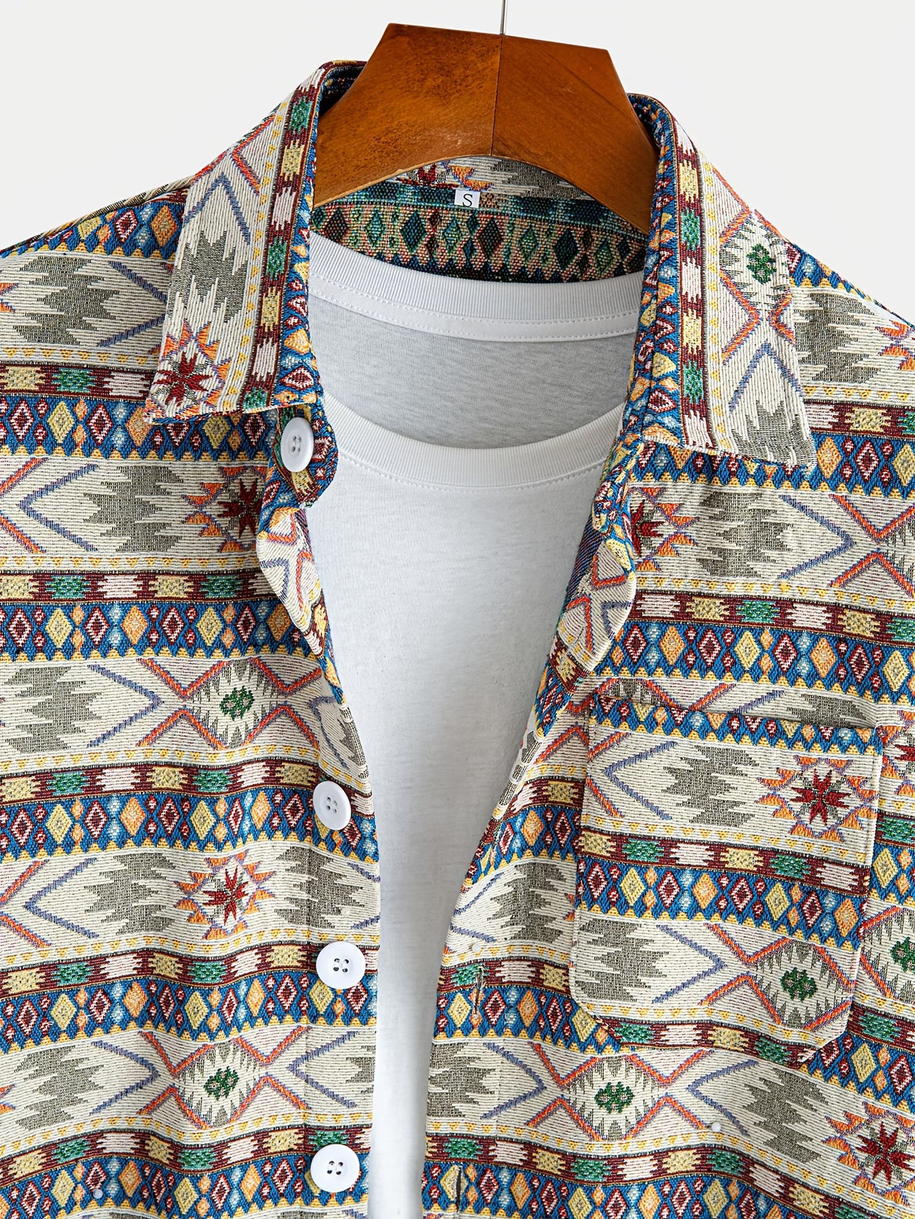 Men's Casual Full Sleeve Shirt - Multicolor | HFS-14