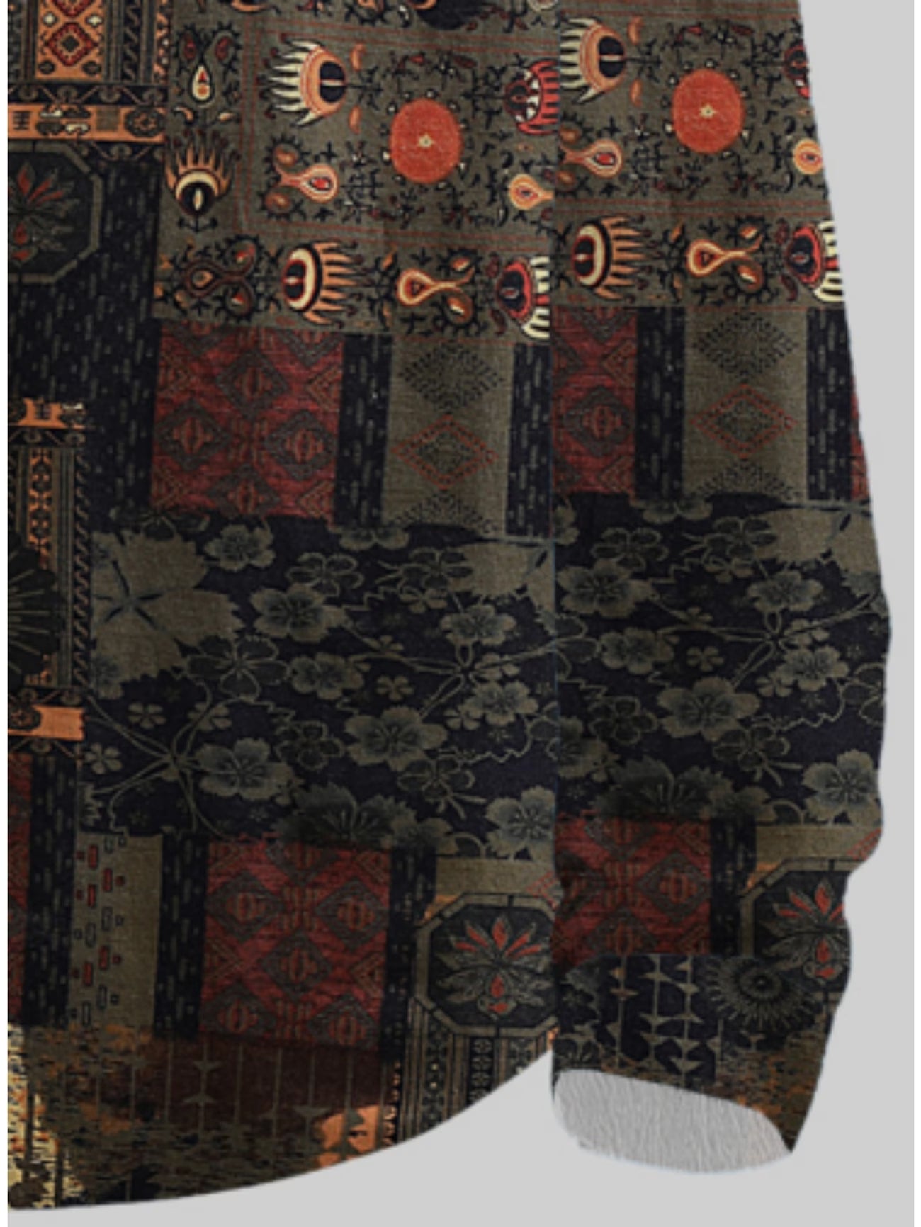 Men's Casual Full Sleeve Shirt - Multicolor | HFS-24