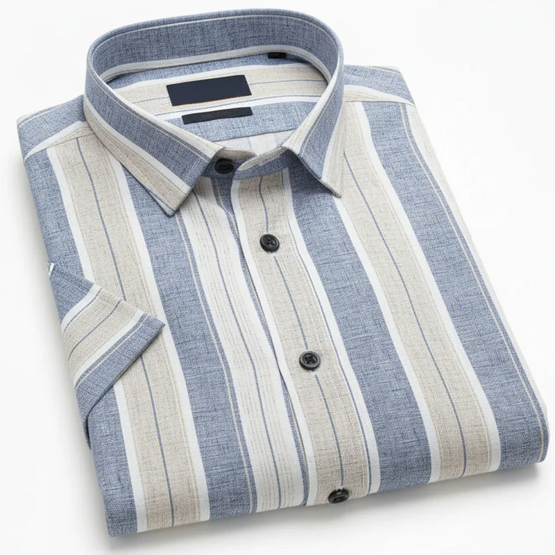 Men's Casual Printed Half Sleeve Shirt - Multicolor | HSS-15